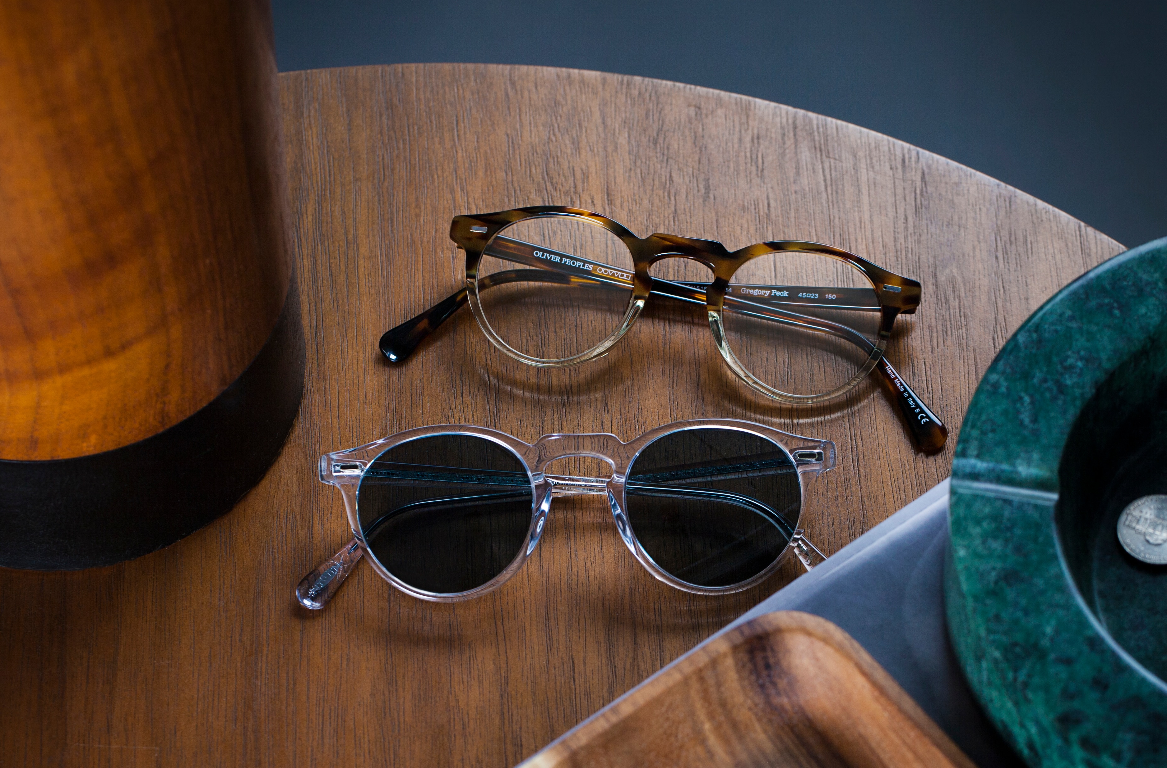 Sunglasses OV5183S - Dusty Aqua - Cognac - アセテート | Oliver ...